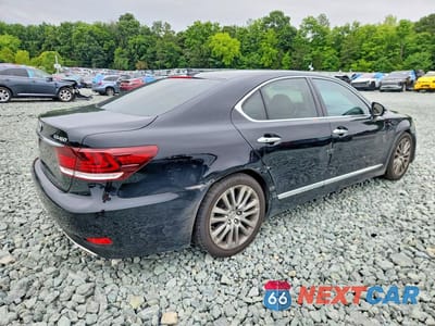 Trzecie zdjęcie samochodu z tyłu: 2013 LEXUS LS 460 VIN:JTHBL5EF7D5121173 - miniatura