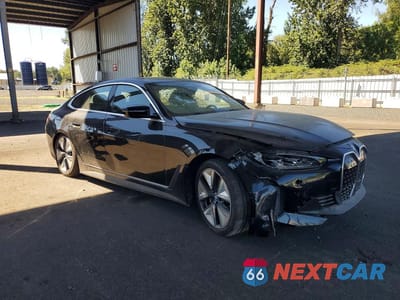 Czwarte zdjęcie samochodu z boku: 2023 BMW I4 EDRIVE 40 VIN:WBY73AW05PFR11157 - miniatura