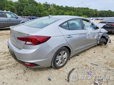 Trzecie zdjęcie samochodu z tyłu: 2020 HYUNDAI ELANTRA SEL VIN:5NPD84LF4LH627907 - miniatura