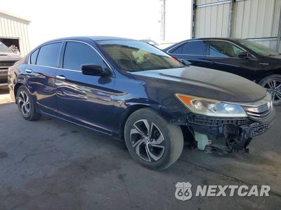 Czwarte zdjęcie samochodu z boku: 2016 HONDA ACCORD LX VIN:1HGCR2F37GA142495 - miniatura