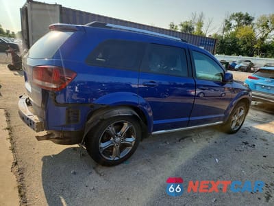 Trzecie zdjęcie samochodu z tyłu: 2015 DODGE JOURNEY CROSSROAD VIN:3C4PDCGB1FT682510 - miniatura