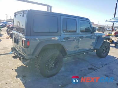 Trzecie zdjęcie samochodu z tyłu: 2024 JEEP WRANGLER 4XE VIN:1C4RJXN61RW362729 - miniatura
