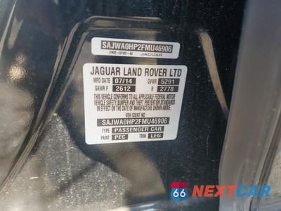 Zdjęcie 13 z 13 samochodu: 2015 JAGUAR XF SUPERCHARGED VIN:SAJWA0HP2FMU46906 - miniatura