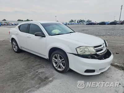 Czwarte zdjęcie samochodu z boku: 2014 DODGE AVENGER SE VIN:1C3CDZABXEN190331 - miniatura