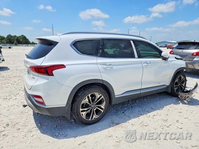 Trzecie zdjęcie samochodu z tyłu: 2019 HYUNDAI SANTA FE LIMITED 2.0T VIN:5NMS53AA8KH118562 - miniatura