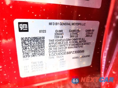 Zdjęcie 12 z 12 samochodu: 2023 CHEVROLET SILVERADO K1500 LTZ VIN:1GCUDGE88PZ333095 - miniatura