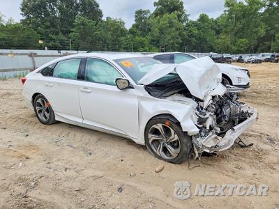 Czwarte zdjęcie samochodu z boku: 2018 HONDA ACCORD EX VIN:1HGCV1F4XJA255332 - miniatura