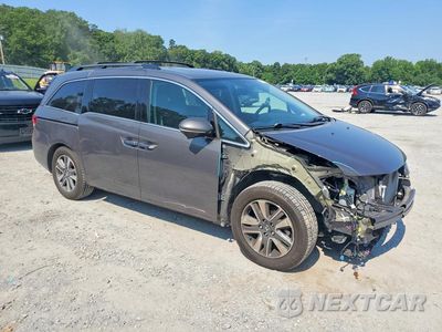 Czwarte zdjęcie samochodu z boku: 2016 HONDA ODYSSEY TOURING VIN:5FNRL5H90GB022848 - miniatura