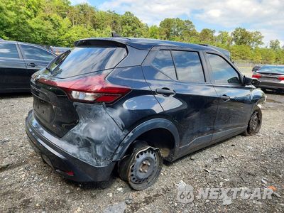 Trzecie zdjęcie samochodu z tyłu: 2021 NISSAN KICKS S VIN:3N1CP5BV5ML531270 - miniatura