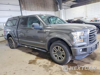 Czwarte zdjęcie samochodu z boku: 2015 FORD F150 SUPER CAB VIN:1FTEX1EP8FKD89903 - miniatura