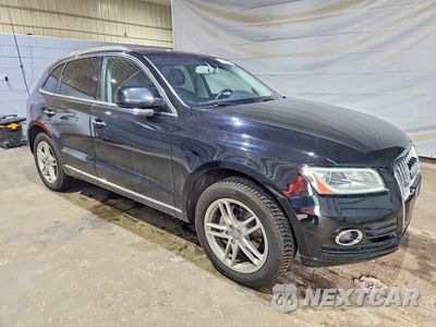 Czwarte zdjęcie samochodu z boku: 2017 AUDI Q5 PREMIUM PLUS VIN:WA1L2AFP9HA084384 - miniatura