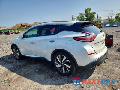 Drugie zdjęcie samochodu z przodu: 2018 NISSAN MURANO PLATINUM VIN:5N1AZ2MH0JN119849 - miniatura