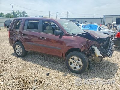 Czwarte zdjęcie samochodu z boku: 2013 HONDA PILOT LX VIN:5FNYF4H24DB024582 - miniatura