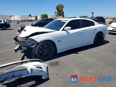 2019 DODGE CHARGER SCAT PACK 2C3CDXGJ6KH665111 - główne zdjęcie licytacji z USA - miniatura