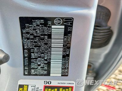 Zdjęcie 12 z 12 samochodu: 2019 TOYOTA COROLLA LE VIN:2T1BURHE6KC180868 - miniatura