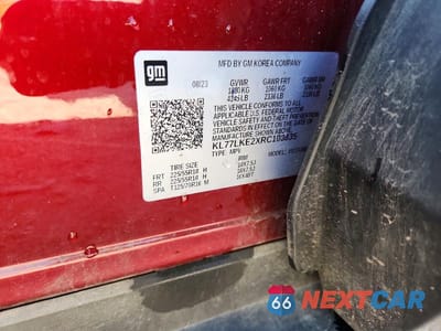 Zdjęcie 13 z 13 samochodu: 2024 CHEVROLET TRAX ACTIV VIN:KL77LKE2XRC103835 - miniatura