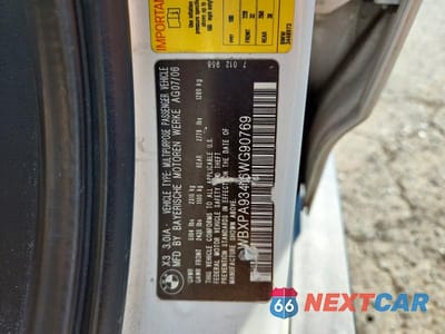 Zdjęcie 14 z 14 samochodu: 2006 BMW X3 3.0I VIN:WBXPA93416WG90769 - miniatura