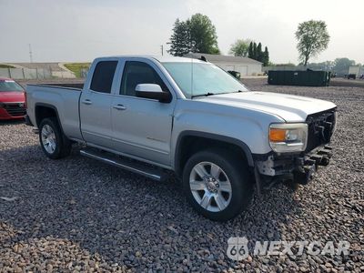 Czwarte zdjęcie samochodu z boku: 2015 GMC SIERRA C1500 SLE VIN:1GTR1UEC2FZ437503 - miniatura