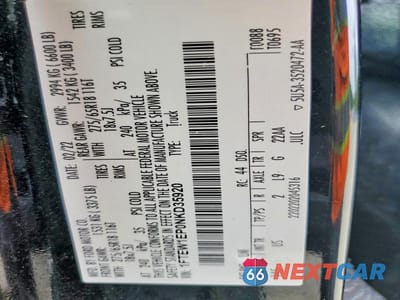 Zdjęcie 12 z 12 samochodu: 2022 FORD F150 SUPERCREW VIN:1FTEW1EP0NKD35920 - miniatura