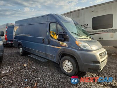 Czwarte zdjęcie samochodu z boku: 2020 RAM PROMASTER 3500 DELIVERY VAN VIN:3C6URVJG6LE136538 - miniatura