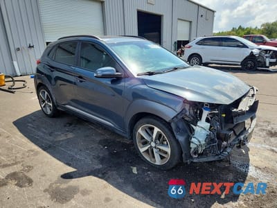 Czwarte zdjęcie samochodu z boku: 2019 HYUNDAI KONA LIMITED VIN:KM8K3CA54KU231616 - miniatura