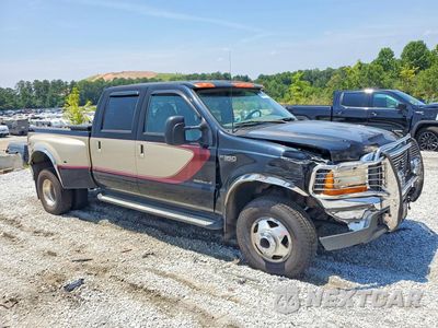 Czwarte zdjęcie samochodu z boku: 2001 FORD F350 SUPER DUTY VIN:1FTWW33F01EA05391 - miniatura