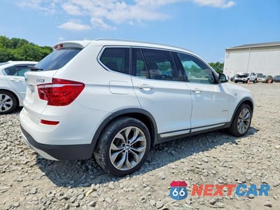 Trzecie zdjęcie samochodu z tyłu: 2016 BMW X3 XDRIVE28I VIN:5UXWX9C52G0D67737 - miniatura