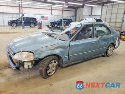 1999 HONDA CIVIC EX 1HGEJ8543XL051628 - główne zdjęcie licytacji z USA - miniatura