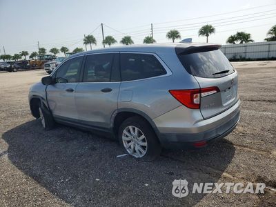 Drugie zdjęcie samochodu z przodu: 2019 HONDA PILOT LX VIN:5FNYF5H16KB033410 - miniatura