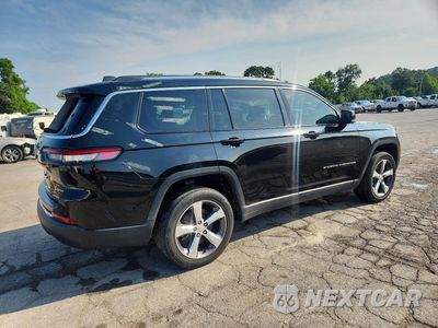 Trzecie zdjęcie samochodu z tyłu: 2021 JEEP GRAND CHEROKEE L LIMITED VIN:1C4RJKBG5M8101567 - miniatura
