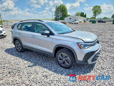 Czwarte zdjęcie samochodu z boku: 2026 VOLKSWAGEN TAOS S VIN:3VV5C7B28TM028040 - miniatura