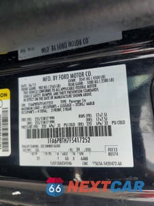 Zdjęcie 12 z 12 samochodu: 2015 FORD MUSTANG VIN:1FA6P8TH7F5417252 - miniatura