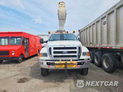 Piąte zdjęcie samochodu w środku: 2012 FORD F750 SUPER DUTY BUCKET TRUCK VIN:3FRXX7FK4CV338706 - miniatura