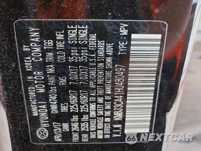 Zdjęcie 13 z 13 samochodu: 2017 HYUNDAI TUCSON SE VIN:KM8J3CA41HU480497 - miniatura