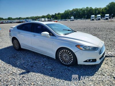 Czwarte zdjęcie samochodu z boku: 2014 FORD FUSION TITANIUM VIN:3FA6P0K94ER293268 - miniatura
