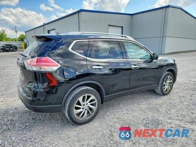 Trzecie zdjęcie samochodu z tyłu: 2014 NISSAN ROGUE SL VIN:5N1AT2MV3EC811497 - miniatura