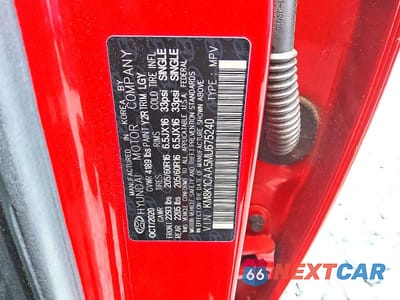 Zdjęcie 13 z 13 samochodu: 2021 HYUNDAI KONA SE VIN:KM8K1CAA5MU675240 - miniatura
