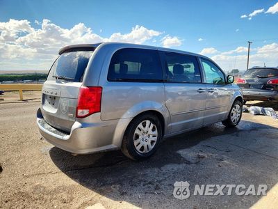 Trzecie zdjęcie samochodu z tyłu: 2014 DODGE GRAND CARAVAN SE VIN:2C4RDGBG3ER151216 - miniatura
