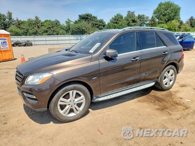 2012 MERCEDES-BENZ ML 350 BLUETEC 4JGDA2EB4CA047353 - główne zdjęcie licytacji z USA - miniatura