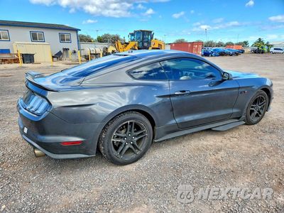 Trzecie zdjęcie samochodu z tyłu: 2018 FORD MUSTANG VIN:1FA6P8THXJ5162234 - miniatura