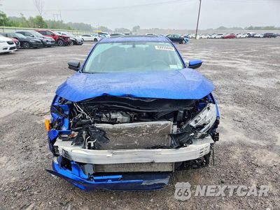 Piąte zdjęcie samochodu w środku: 2018 HONDA CIVIC EXL VIN:JHMFC1F72JX027011 - miniatura