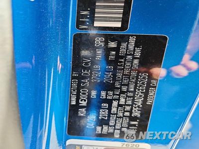 Zdjęcie 13 z 13 samochodu: 2023 KIA FORTE GT LINE VIN:3KPF54AD5PE625256 - miniatura