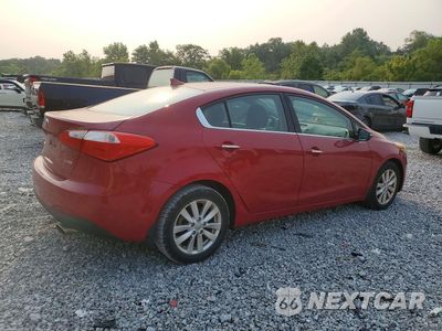 Trzecie zdjęcie samochodu z tyłu: 2014 KIA FORTE EX VIN:KNAFX4A82E5168327 - miniatura
