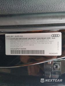 Zdjęcie 12 z 12 samochodu: 2015 AUDI A3 PREMIUM VIN:WAUACGFF2F1082586 - miniatura
