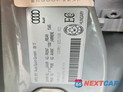 Zdjęcie 12 z 12 samochodu: 2018 AUDI RS3 VIN:WUABWGFF9J1901975 - miniatura