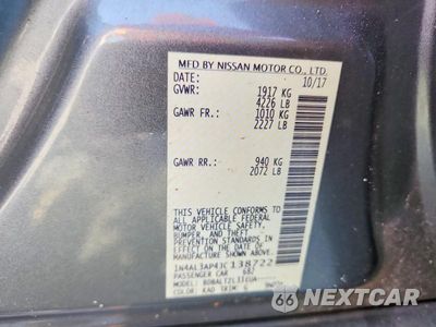 Zdjęcie 12 z 12 samochodu: 2018 NISSAN ALTIMA 2.5 SL VIN:1N4AL3AP4JC138722 - miniatura
