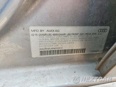Zdjęcie 12 z 12 samochodu: 2015 AUDI A4 PREMIUM PLUS VIN:WAUFFAFL4FN033317 - miniatura