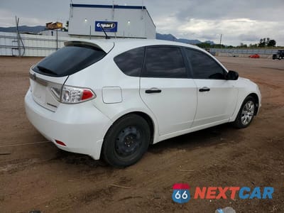 Trzecie zdjęcie samochodu z tyłu: 2008 SUBARU IMPREZA 2.5I VIN:JF1GH616X8H816570 - miniatura