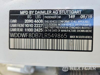 Zdjęcie 13 z 13 samochodu: 2020 MERCEDES-BENZ C 300 VIN:WDDWF8DB7LR549865 - miniatura