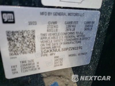 Zdjęcie 13 z 13 samochodu: 2023 GMC ACADIA SLT VIN:1GKKNULS8PZ261191 - miniatura